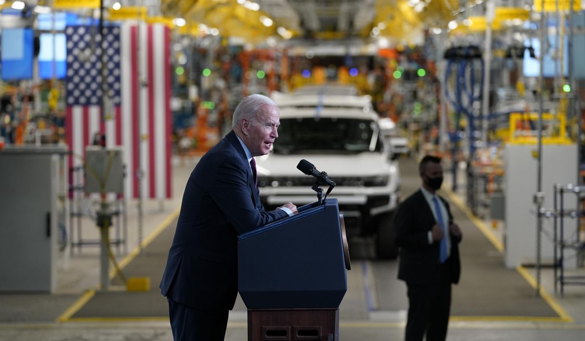 NextImg:Biden’s big spending to build two EV charging stations earns him a ‘Squeal Award’