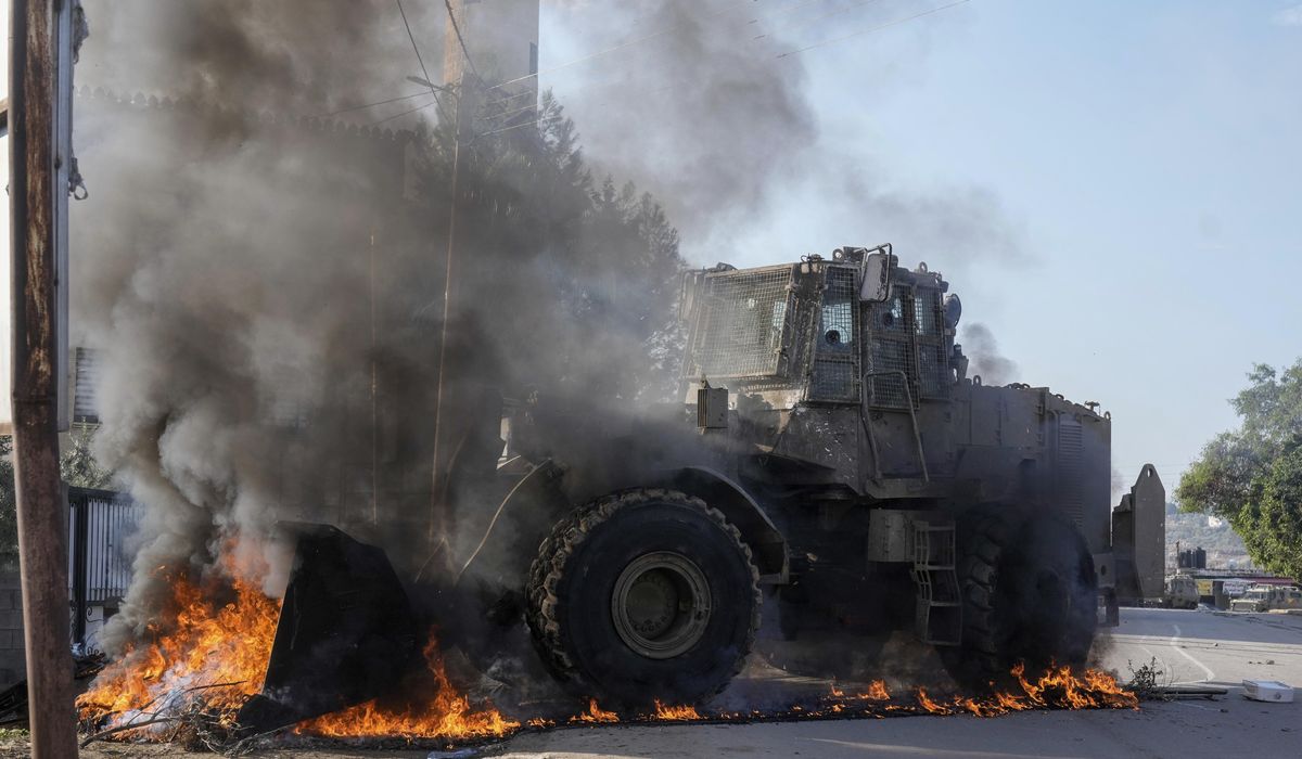 NextImg:Six Palestinians are killed in the Israeli military’s latest West Bank raid, health officials say