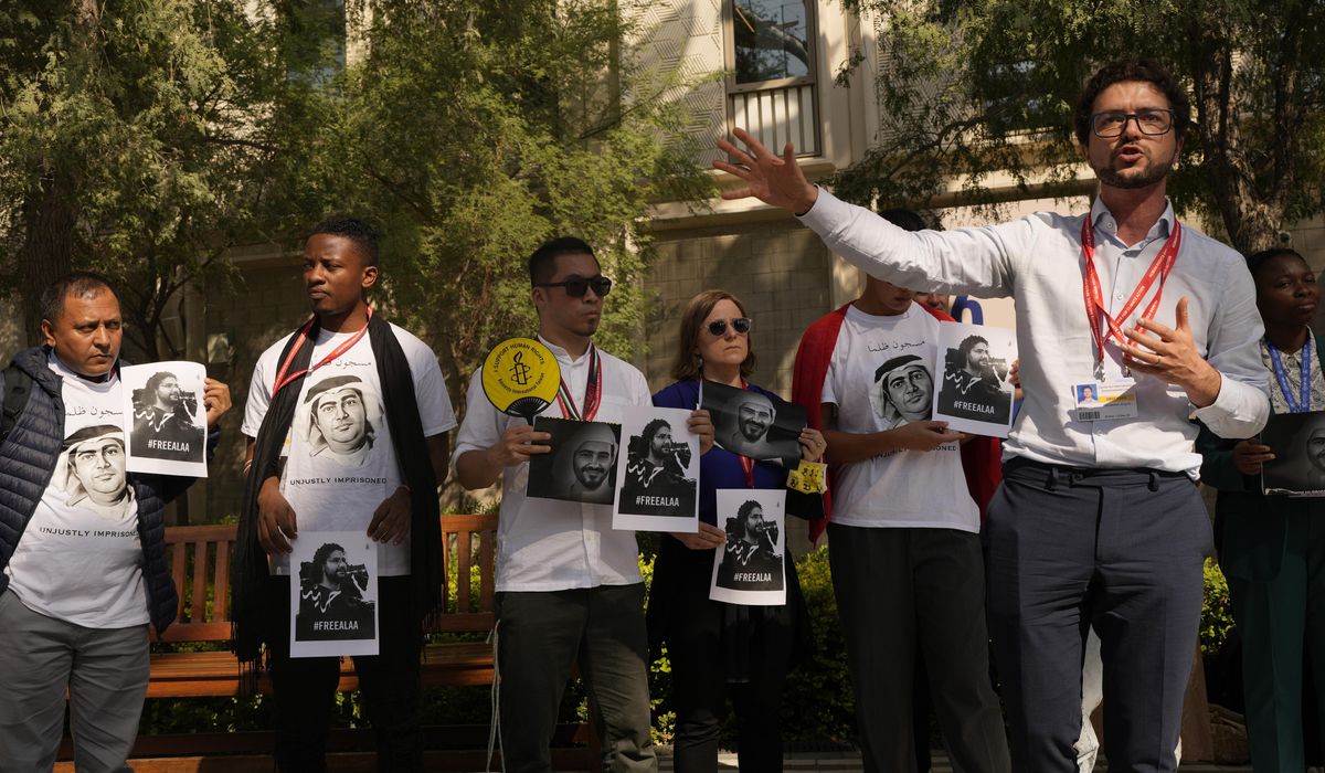 NextImg:Report says United Arab Emirates is trying nearly 90 detainees on terror charges during COP28 summit