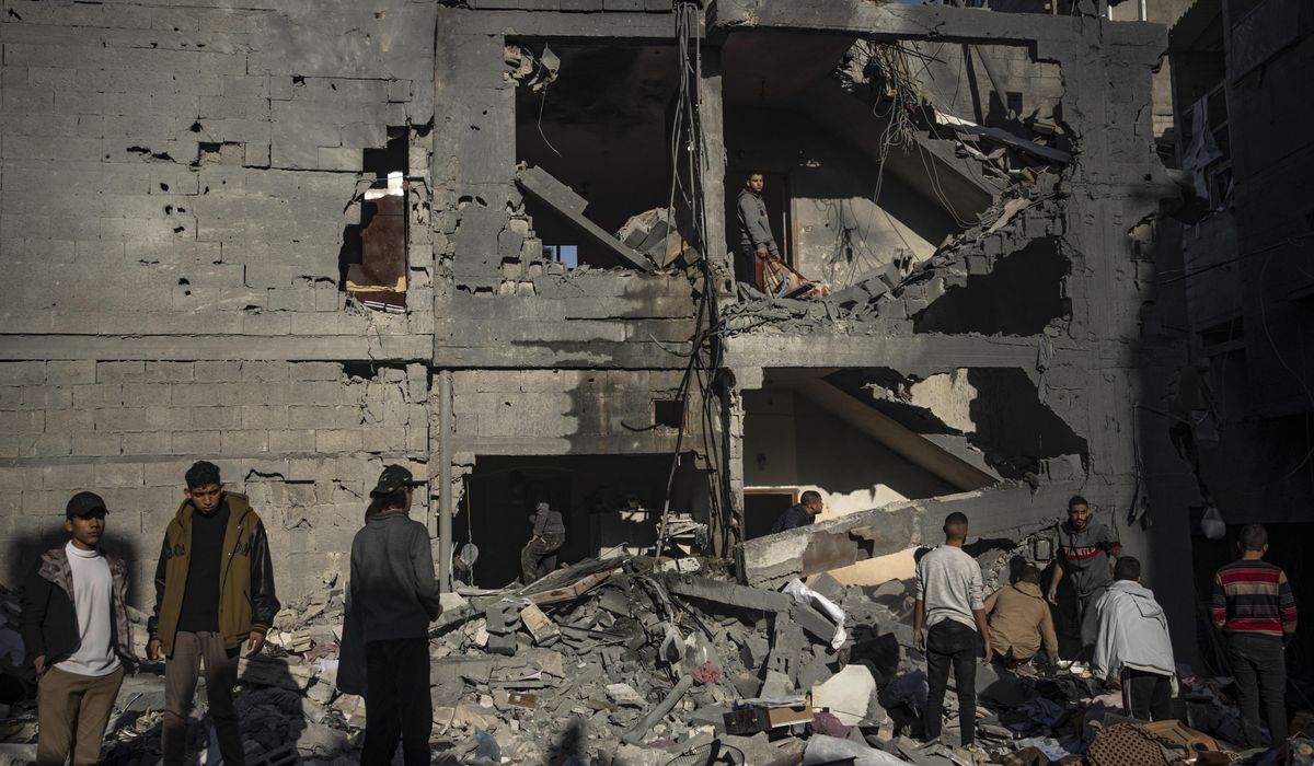 NextImg:Live updates | Israel strikes north and south Gaza after US vetoes a UN cease-fire resolution
