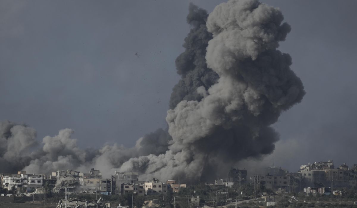 NextImg:Israel says its air campaign in Gaza is precise while targeting Hamas