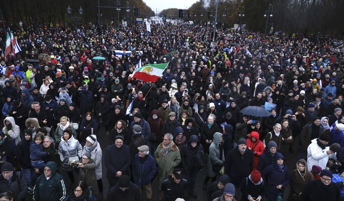 NextImg:Thousands demonstrate against antisemitism in Berlin as Germany grapples with a rise in incidents