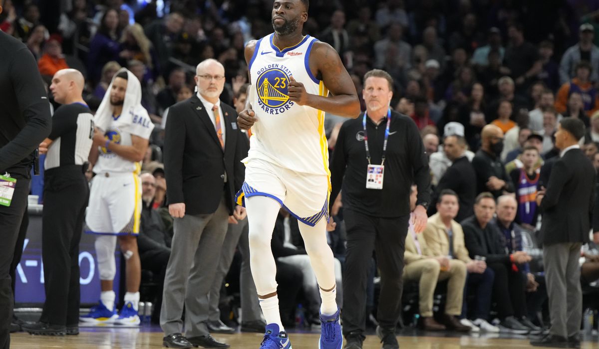 NextImg:Warriors star Draymond Green suspended indefinitely by NBA