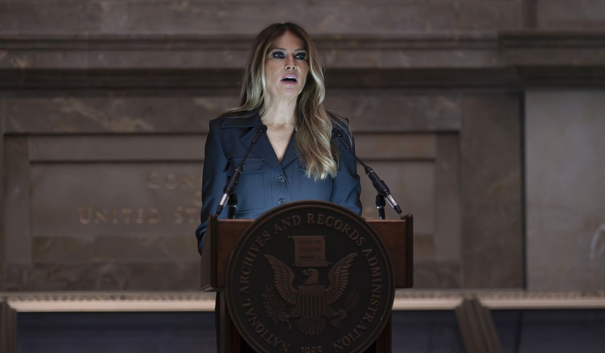 NextImg:Melania Trump calls road to U.S. citizenship ‘arduous,’ leading to ‘sense of pride’