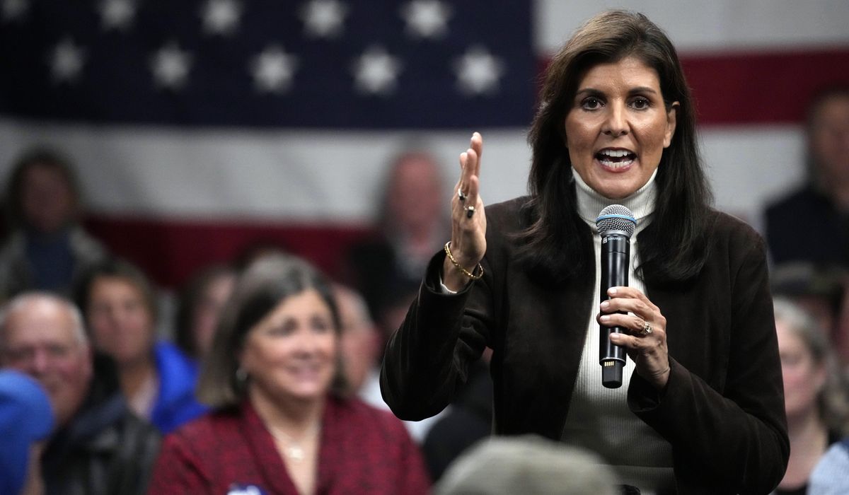 NextImg:Haley says Trump shaking over her poll numbers