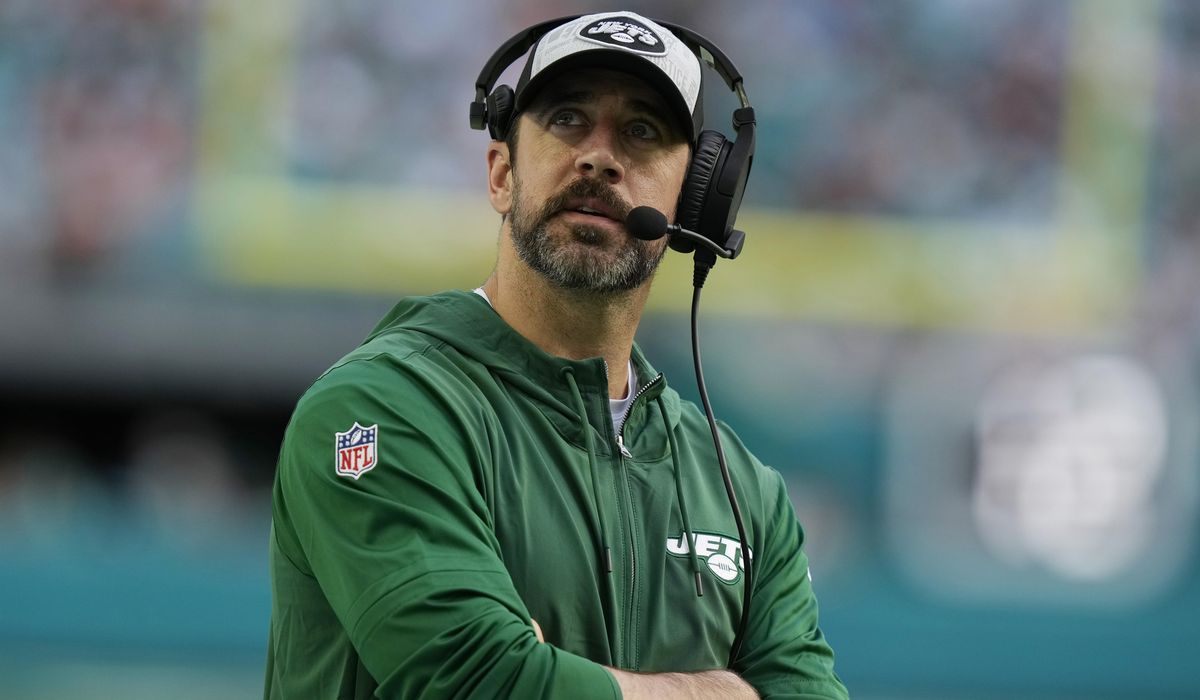 NextImg:Rodgers’ return will come next season with Jets out of playoff hunt and QB not 100% healthy