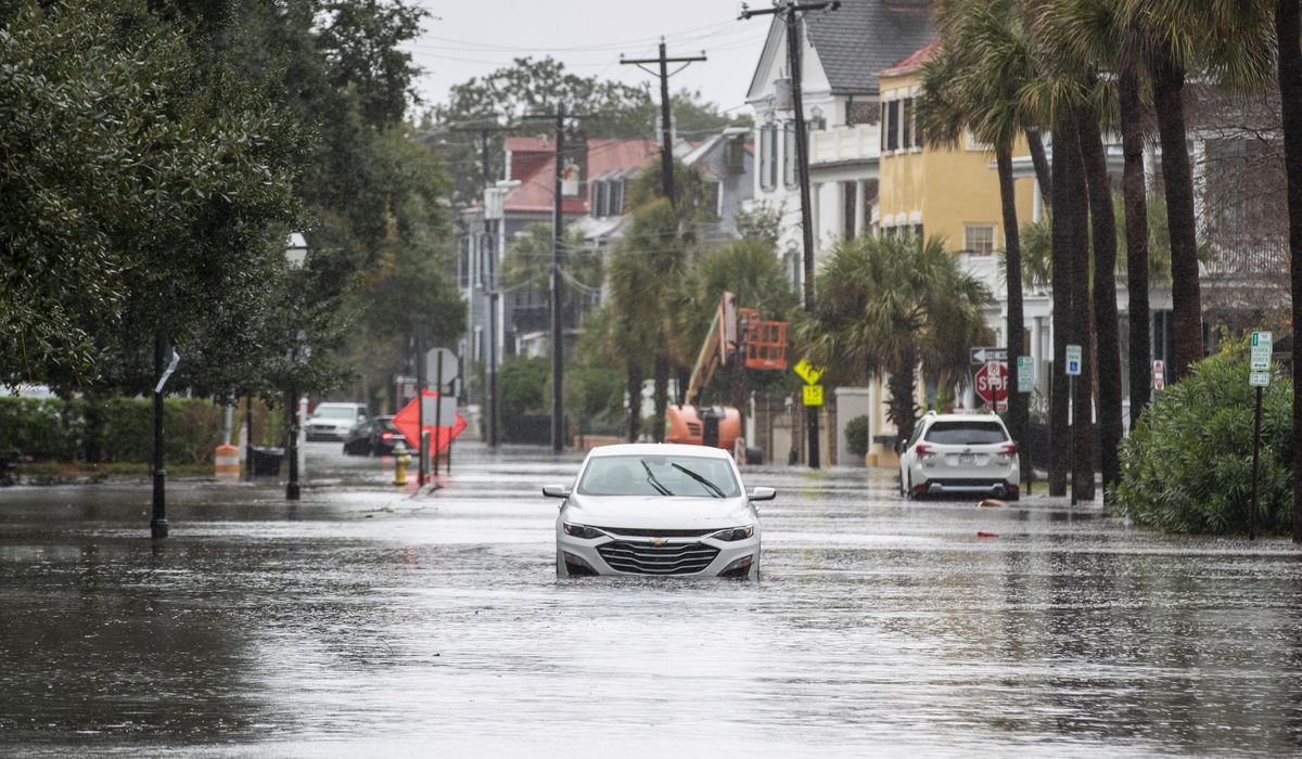 NextImg:Storm drenches Florida and causes floods in South Carolina as it moves up East Coast