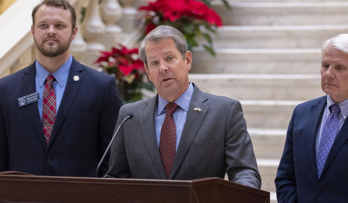 NextImg:Georgia’s governor says the state will pay a $1,000 year-end bonus to public and school employees