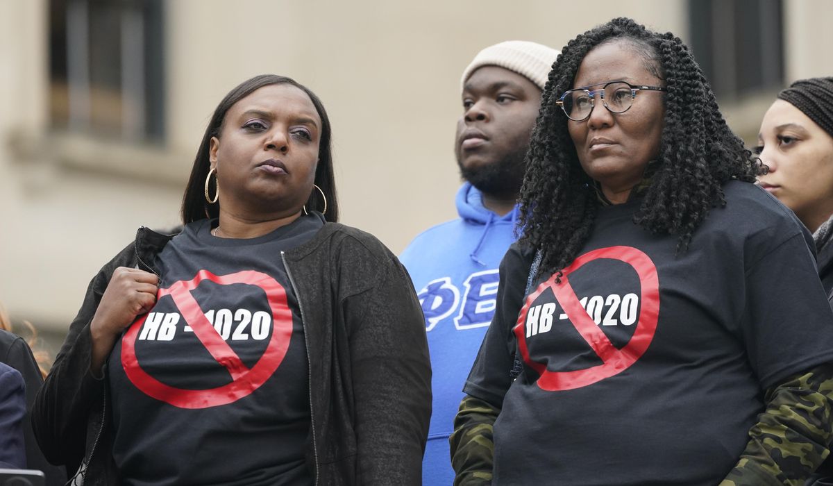 NextImg:In federal challenge to Mississippi law, arguments focus on racial discrimination, public safety