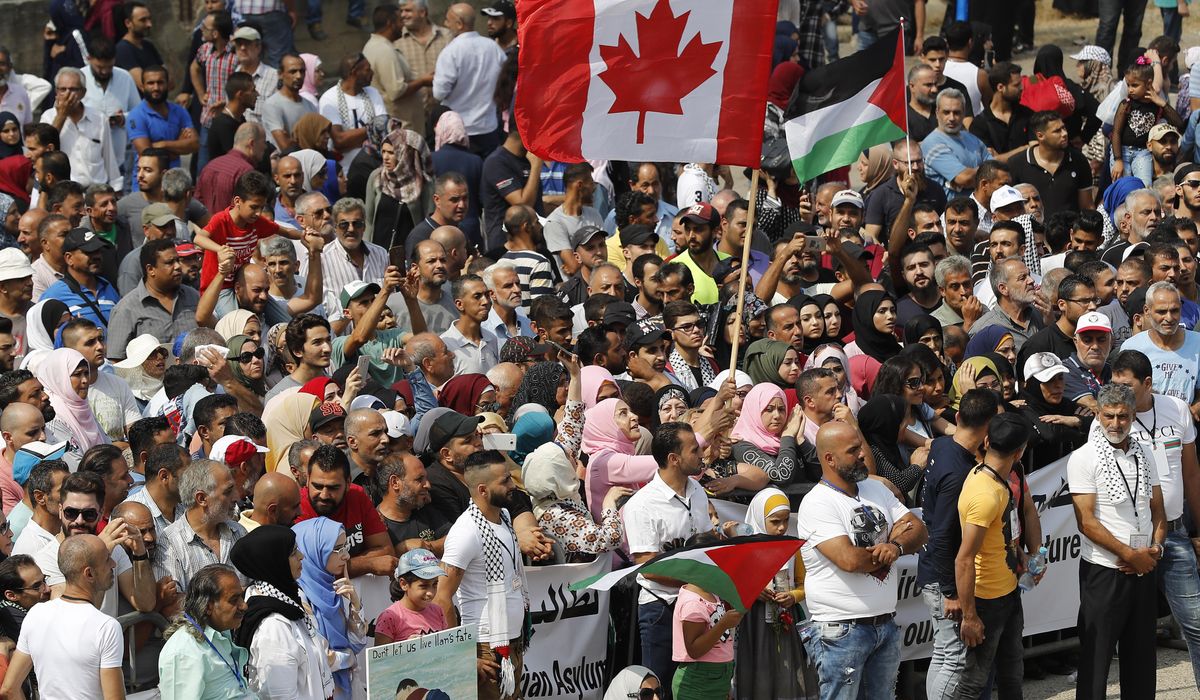 NextImg:Canada announces temporary visas for people in Gaza with Canadian relatives
