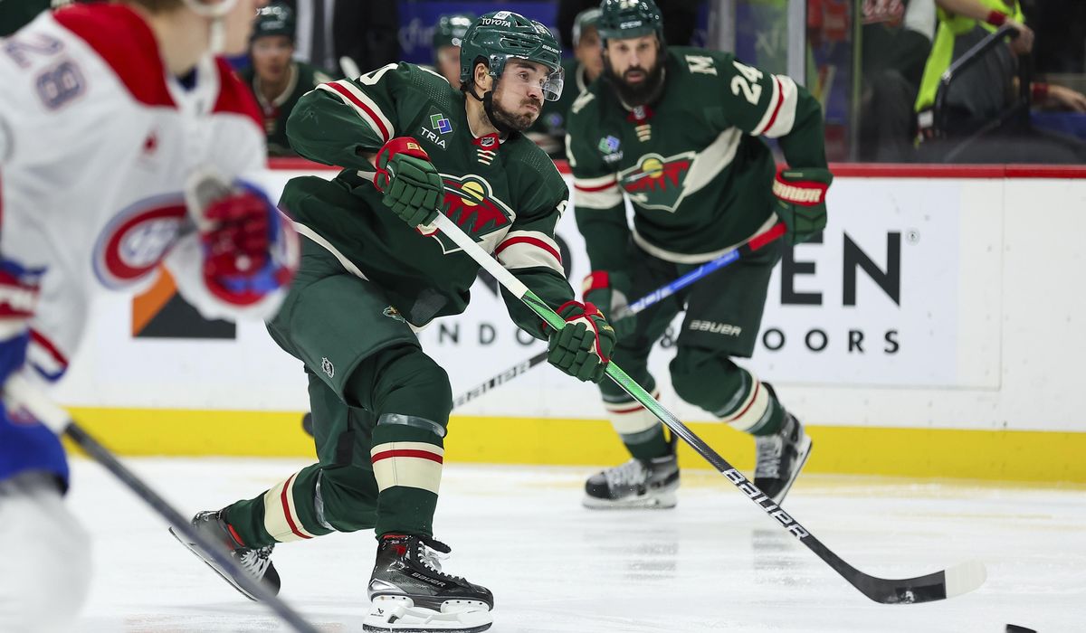 Kirill Kaprizov scores with 4.9 seconds left in OT as Wild beat Canadiens 4-3
