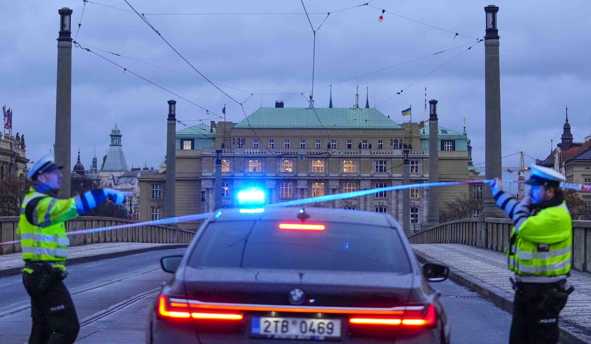 NextImg:Czech police say people have been killed in a shooting in downtown Prague