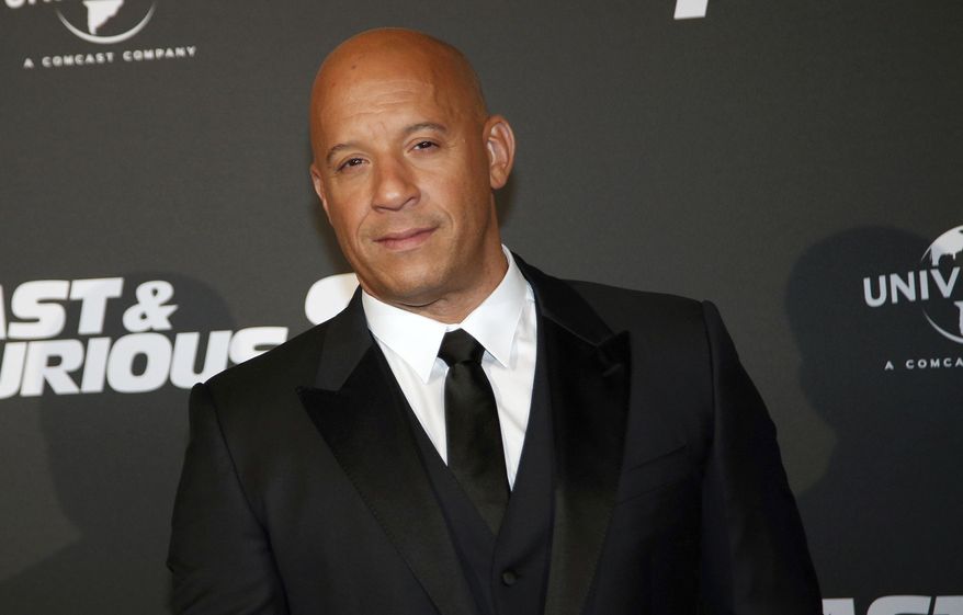 Vin Diesel poses during the premiere of Fast and Furious 8, in Paris, April 5, 2017. The actor has been accused by his former assistant of sexual battery while working for him in 2010. Astra Jonasson filed a lawsuit in Los Angeles on Thursday, Dec. 21, 2023, alleging that Diesel forced himself onto her in a hotel suite in Atlanta.(AP Photo/Thibault Camus, File)