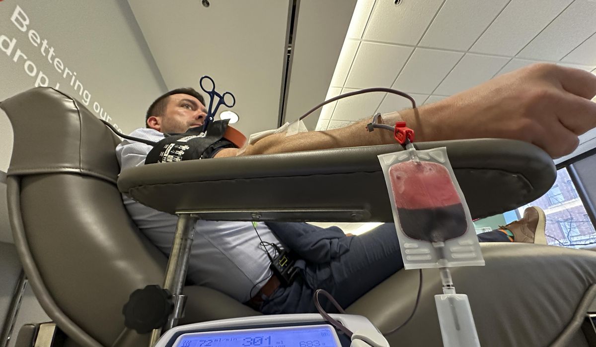 NextImg:New FDA rules for blood donations allow monogamous gay and bisexual men to participate