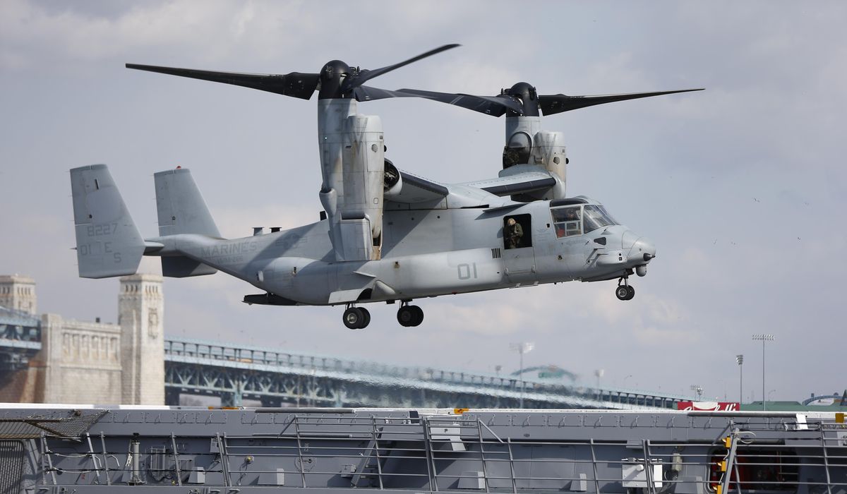NextImg:Air Force investigators: Fatal 2023 Osprey crash due to gearbox problems and inadequate crew