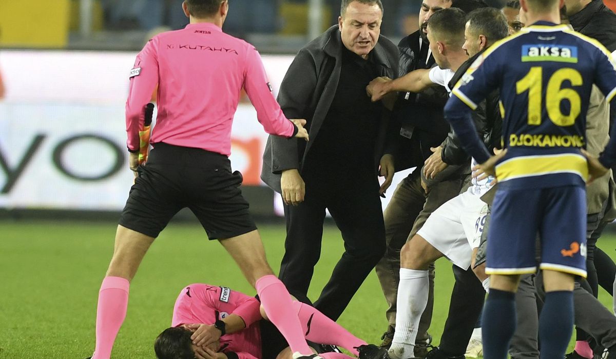 Former Turkish membership president launched on bail after punching referee at high league sport