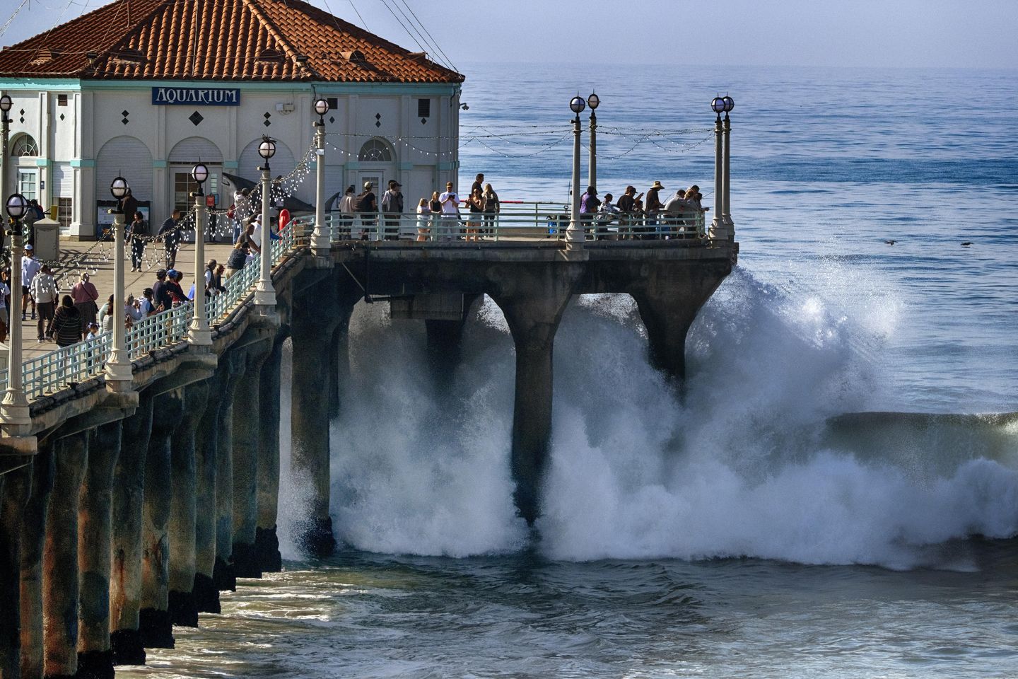 Powerful Pacific storms bring threat of more dangerous surf to California