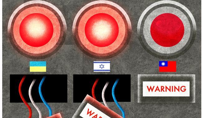Better military intelligence needed to stop world crisis illustration by Alexander Hunter/The Washington Times