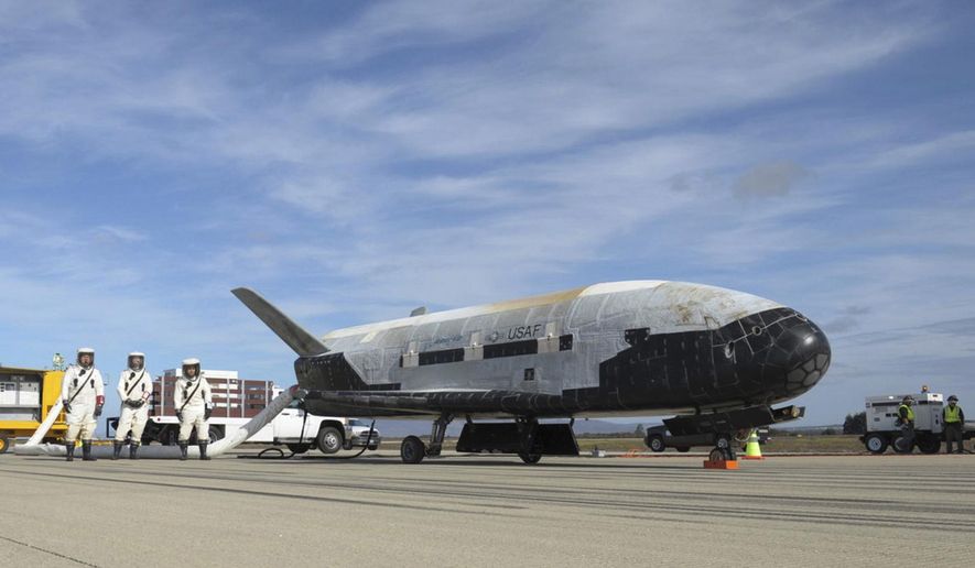 X-37B space plane launched on secretive mission expected to last years -  Washington Times
