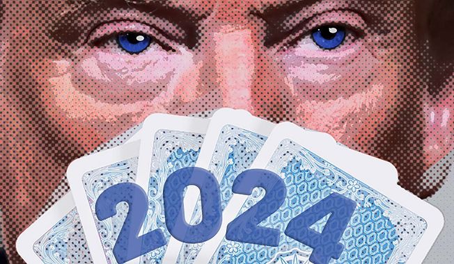 High stakes in 2024 election illustration by Greg Groesch / The Washington Times