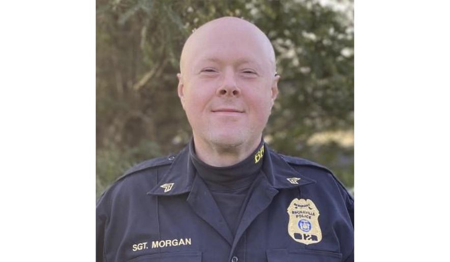 This photo provided by the Bronxville, N.Y., Police Department shows Watson Morgan, a sergeant with the department. Police officials said Morgan fatally shot his wife, Ornela Morgan, 43, and their sons before taking his own life. They were found dead in a suburban New York home on Saturday, Dec. 30, 2023. (Bronxville Police Department via AP)