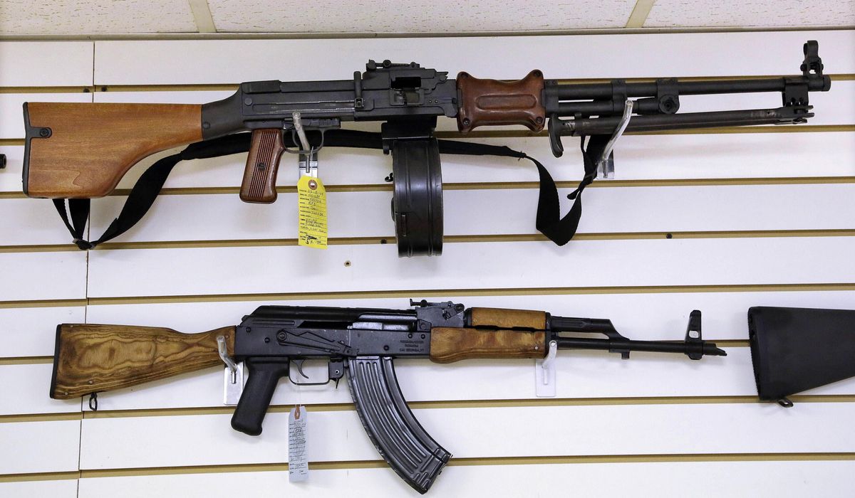 NextImg:Laws banning semi-automatic weapons and library censorship will take effect in Illinois