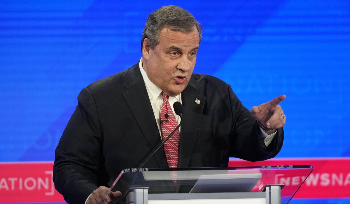 NextImg:Chris Christie says a third-party presidential run is possible