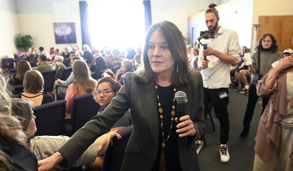 NextImg:Williamson returns to Democratic presidential race
