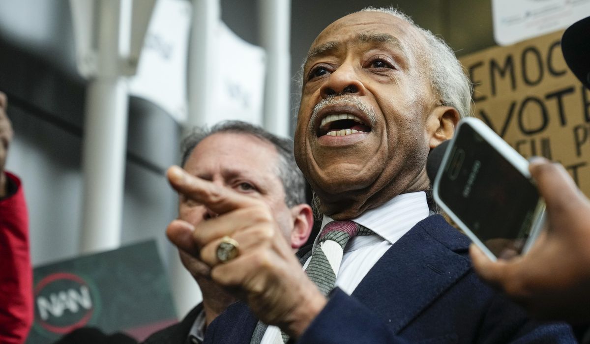 NextImg:Did hell freeze over? Al Sharpton equates anti-Israel college riots to Jan. 6