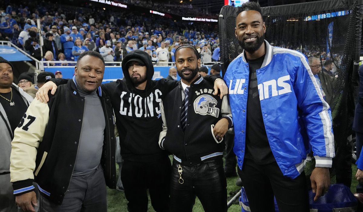 NextImg:Lions finally giving fans, including Eminem, chance to cheer for a winner after decades of futility