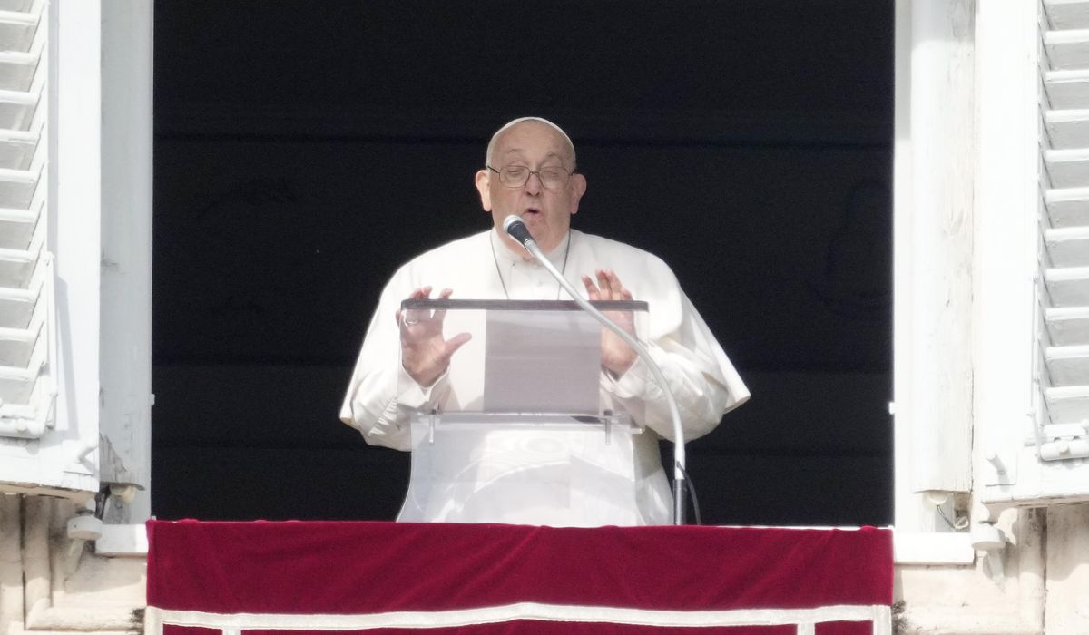 NextImg:Pope Francis prays for civilians killed in Syria strikes, ongoing wars in Ukraine and Gaza