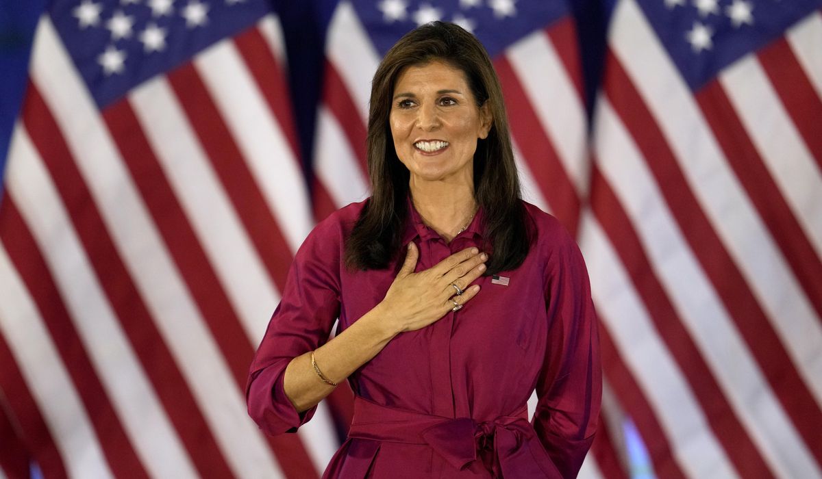NextImg:Haley says Trump’s shot at her name shows he’s ‘insecure’