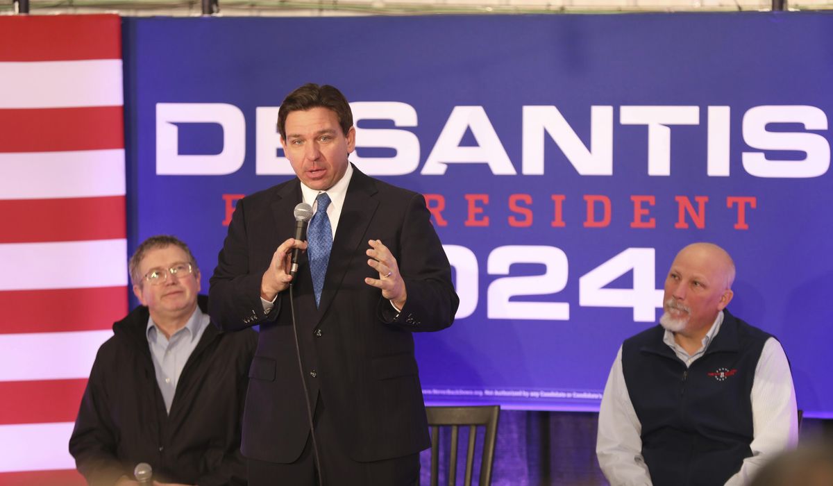 NextImg:DeSantis backs Haley comment, says America isn’t racist