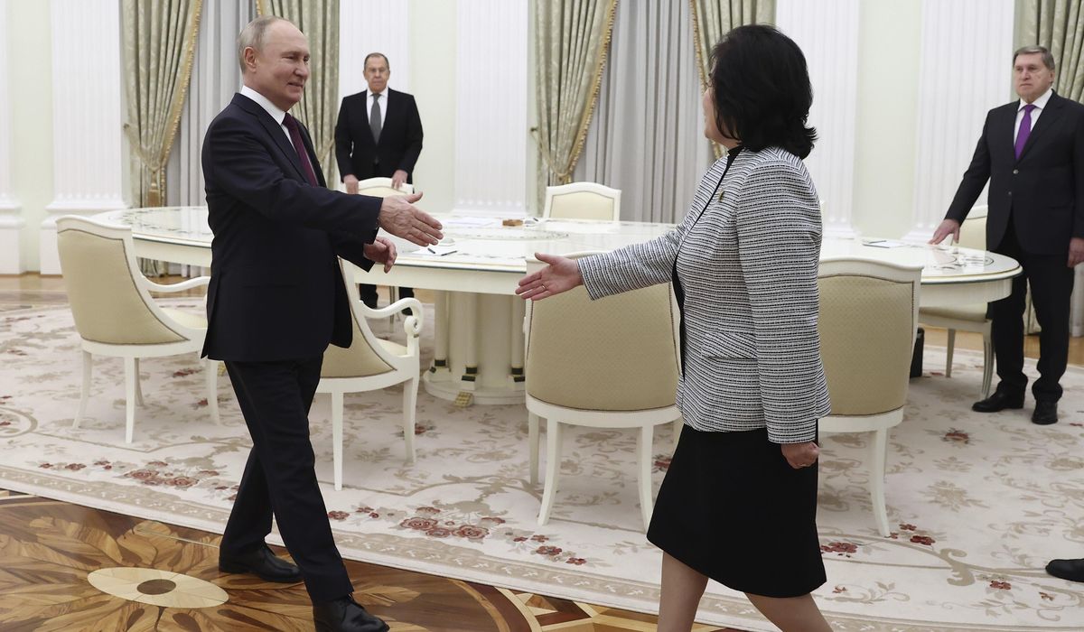 NextImg:Putin hosts North Korean foreign minister at Kremlin in latest sign of warming ties