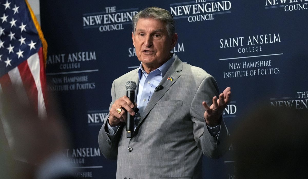 NextImg:Manchin doubles down on effort to push Biden to center