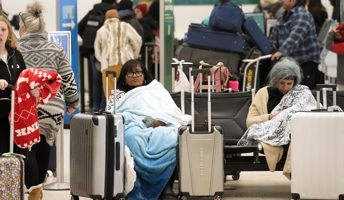 NextImg:Winter weather is snarling air travel. Here’s what to do if your flight is canceled