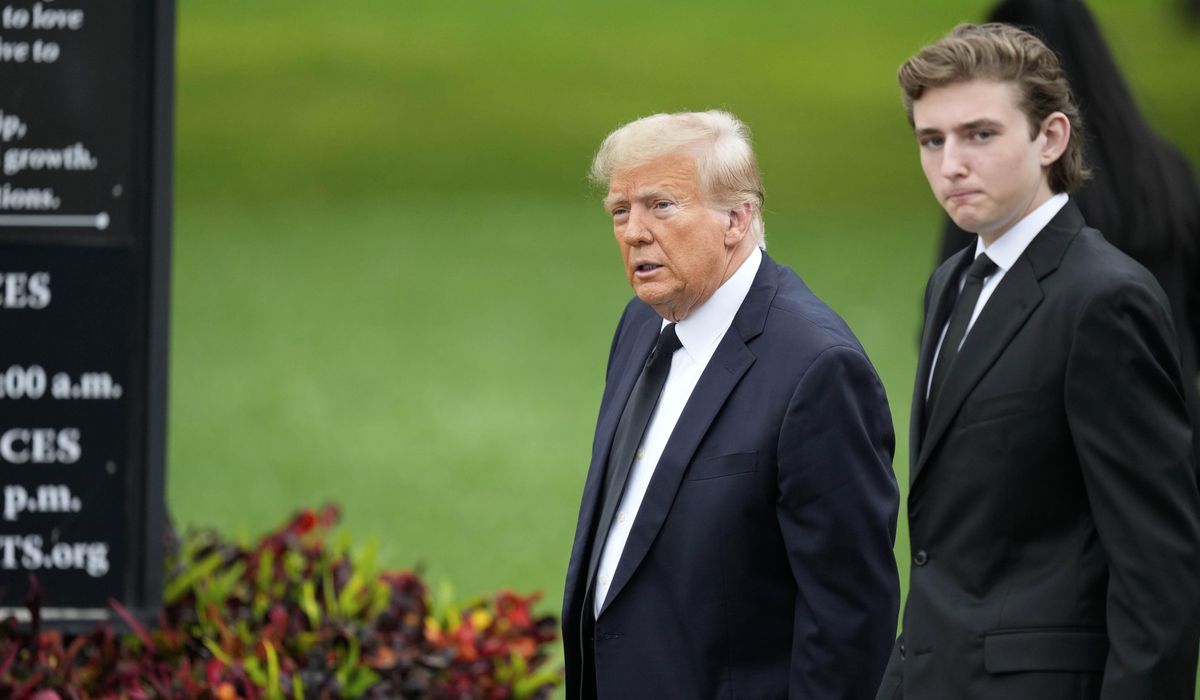 NextImg:Liberal influencer blasted for declaring Barron Trump ‘fair game’ on his 18th birthday