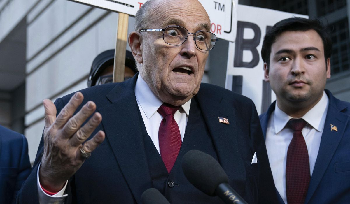 NextImg:Diverse coalition owed money by Rudy Giuliani meets virtually for first bankruptcy hearing