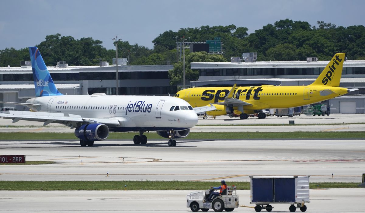 NextImg:JetBlue, Spirit Airlines to appeal federal judge’s ruling that blocked their merger