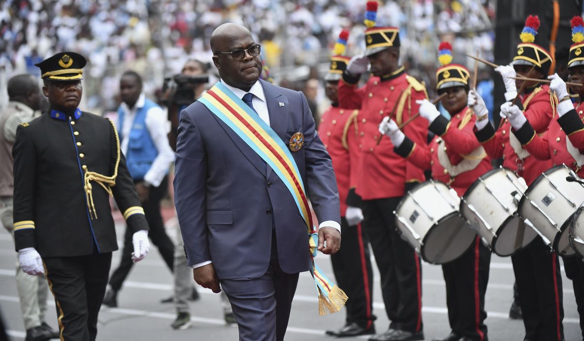 NextImg:Congo’s President Felix Tshisekedi is sworn into office following his disputed reelection