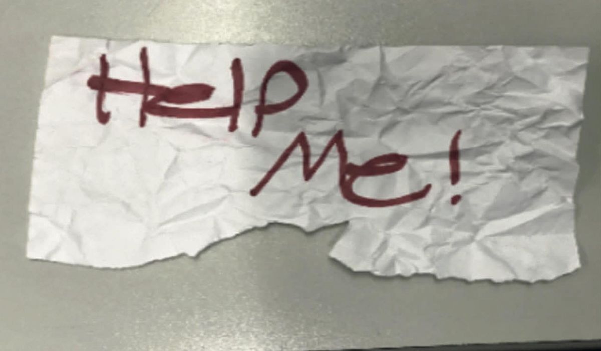 NextImg:Texas man convicted of kidnapping after teen victim saved by ‘Help me’ sign