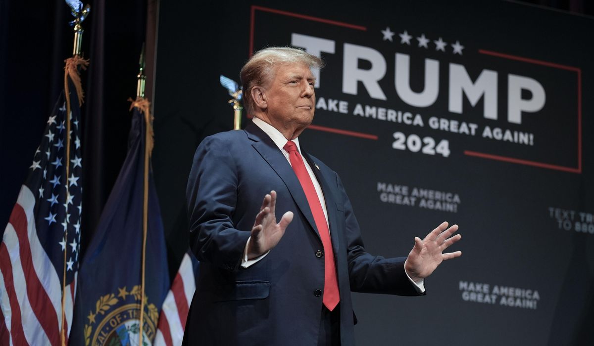 NextImg:Down to two: Trump angles to knock out Haley in New Hampshire after DeSantis exits race