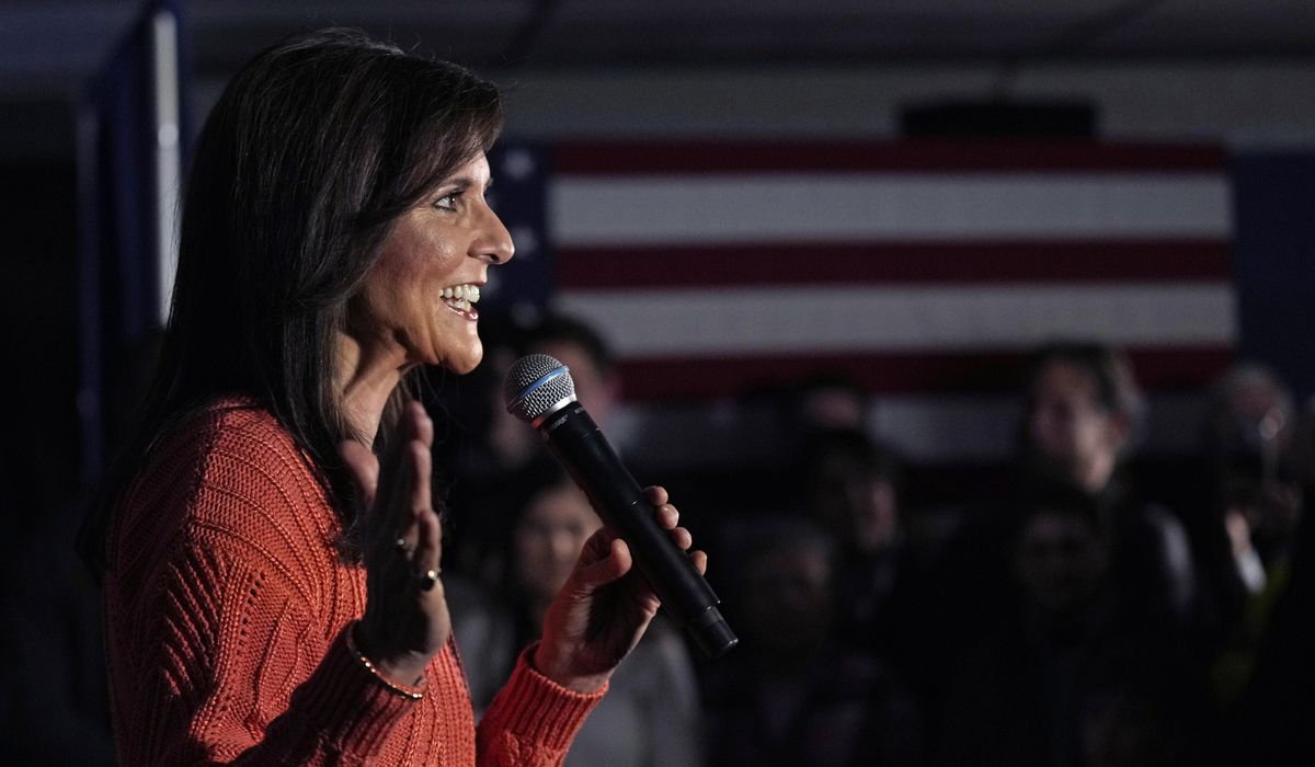 NextImg:On eve of N.H. primary, Haley warns against a Trump-Biden rematch