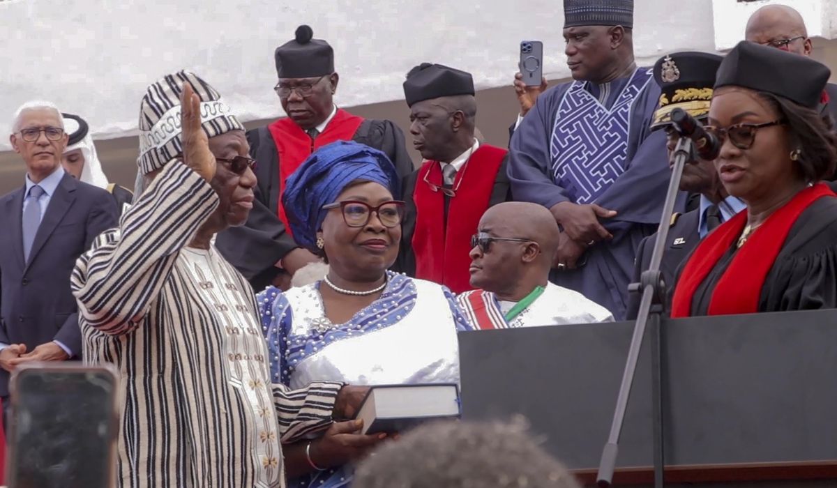 NextImg:Liberia’s new president takes office with a promise to ‘rescue’ Africa’s oldest republic