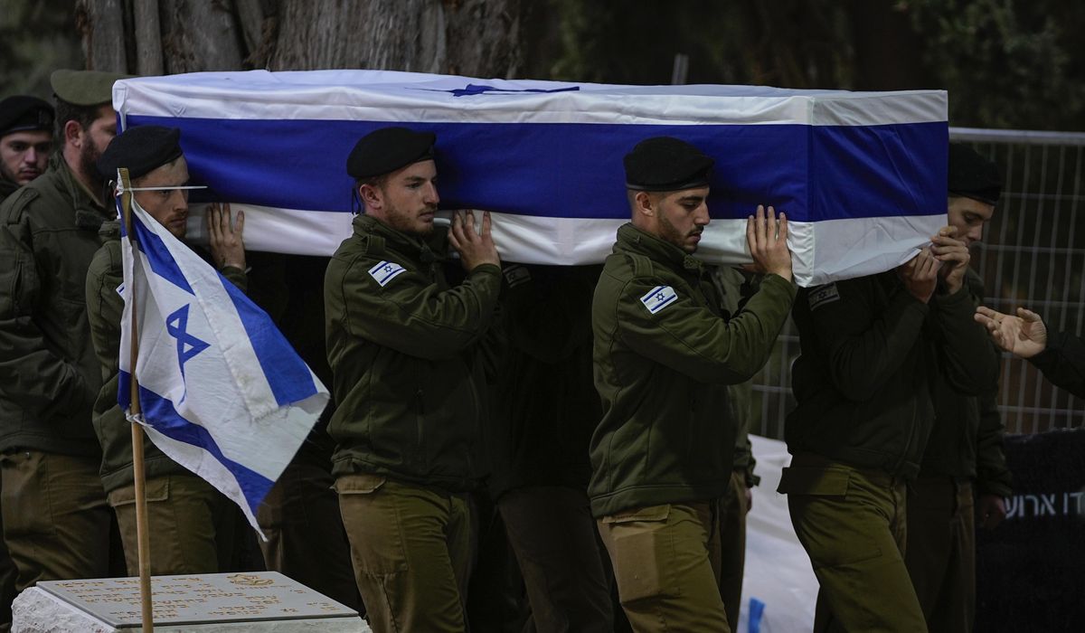NextImg:21 Israeli troops are killed in the deadliest attack on the military since the Gaza offensive began