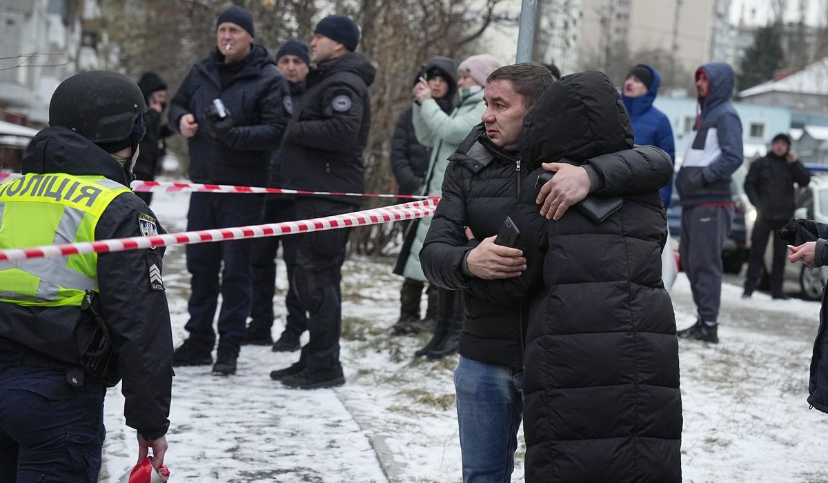 NextImg:Russian missiles strike Ukrainian cities again, killing at least 6 and wounding dozens