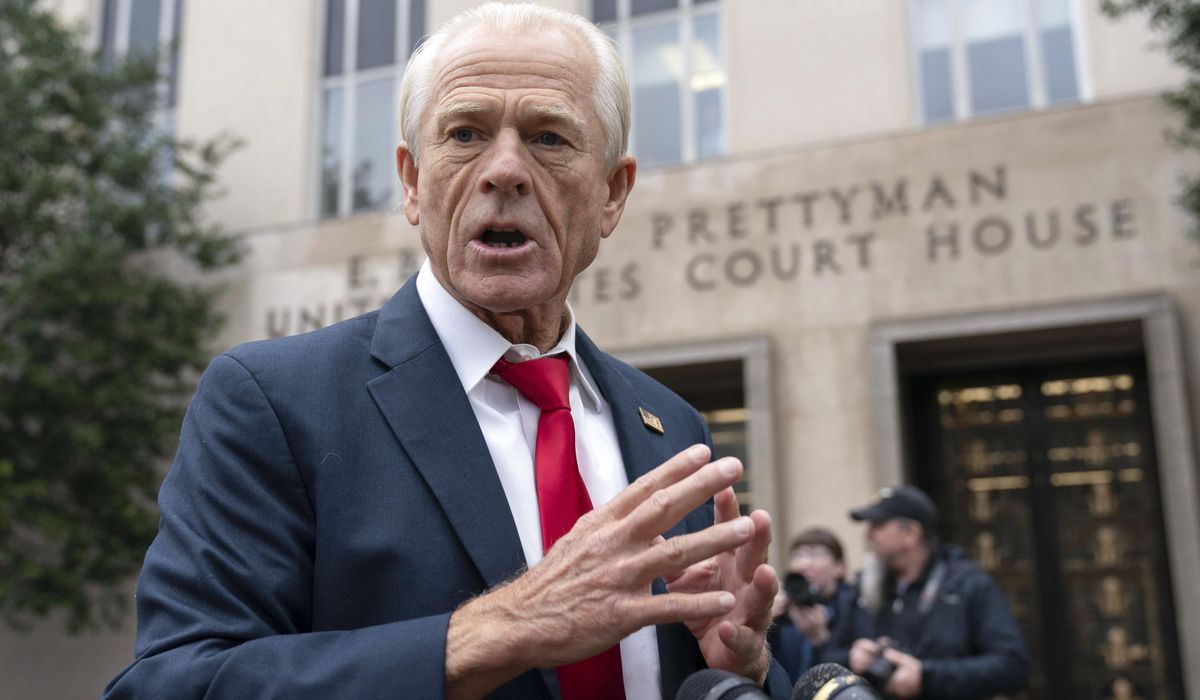 NextImg:Peter Navarro, Trump ex-aide jailed for contempt of Congress, will address RNC hours after release