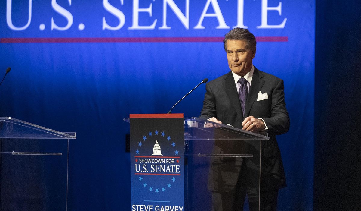 NextImg:Former baseball great Steve Garvey in tie with Adam Schiff in U.S. Senate race