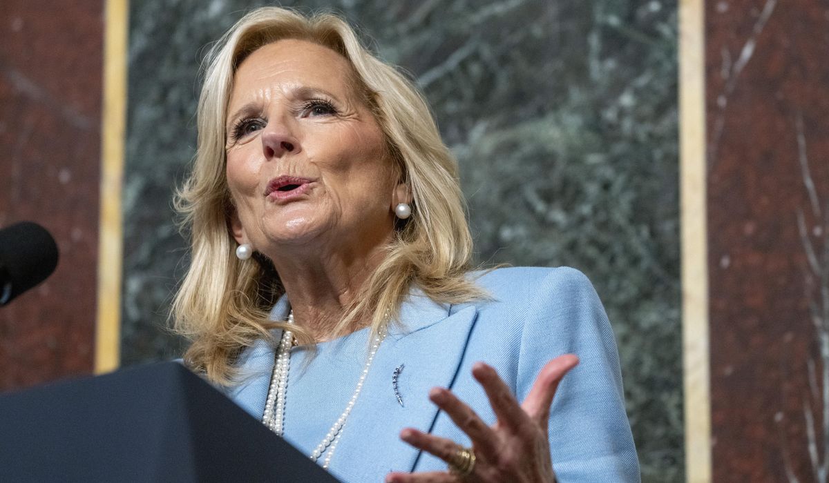 NextImg:Jill Biden tells school principals ‘enough is enough’ while promoting a gun safety initiative