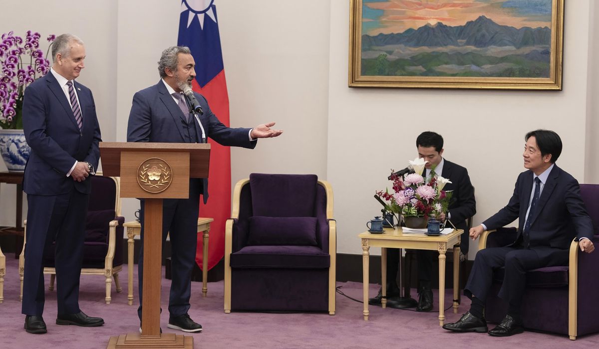 NextImg:First congressional delegation in Taipei to congratulate president-elect